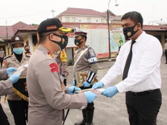 Lapangan Apel Polres Pematang Siantar, Kamis (01/10/2020)