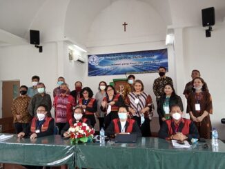 Persekutuan Gereja-gereja Se-Indonesia (PGI_S) Kota Depok kembali melaksanakan sidang tahunan yang di selenggarakan di GKPI Kota Depok , Sabtu (3/10/2020)