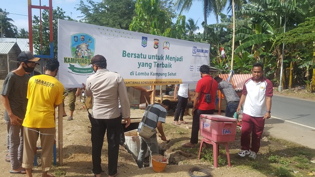 Sukseskan kampung Sehat, Desa Sekotong Tengah Berdayakan PPK Dalam Mengolah Minuman Herbal Serbat di Desanya