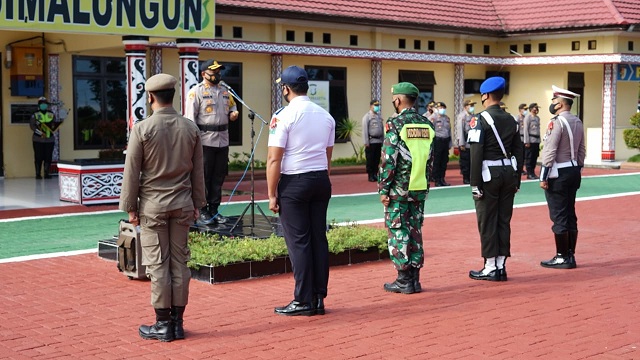 Apel Kesiapan/Gelar Pasukan Ops Lilin Toba 2020.