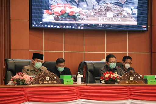 DPRD Depok Laporkan Hasil Pembahasan Rancangan APBD T.A 2021