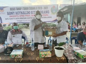 Reses Anggota DPRD Prov Sùmut, di dusun II Bangun putih, Nagori Pulo Bayu, Kecamatan Huta Bayuraja, SImalungun