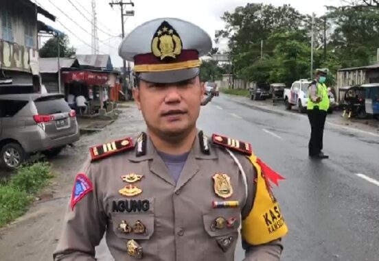 Kasat Lantas Polres Serdang Bedagai Ajun Komisaris Polisi (AKP)Agung Basuni SH.SIK