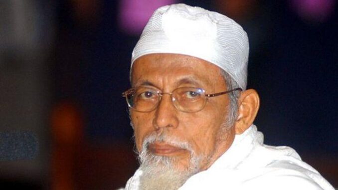 Ustaz Abu Bakar Baasyir (tribunews.com photo)