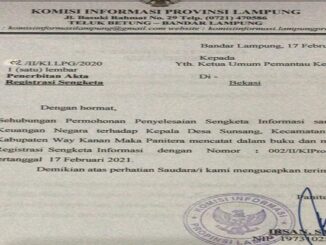PKN Kembali Menggugat 3 Kepala Kampung di Kabupaten Way kanan