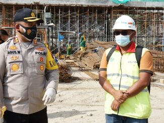 KAPOLRES Simalungun AKBP Agus Waluyo SIK Patroli serta Cek Proyek Pembangunan Super Prioritas Destinasi Pariwisata Parapat, Sabtu (27/02/2021)