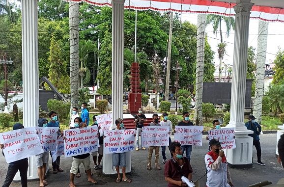 Pemuda Mandiri Peduli Rakyat Indonesia (PMPRI) Kamis (04/03/2021)Sumut menggelar aksi unjuk rasa