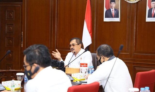 Kabareskrim Polri Komjen Agus Andrianto, Senin (29/3/2021). (Photo : HUMAS POLRI)