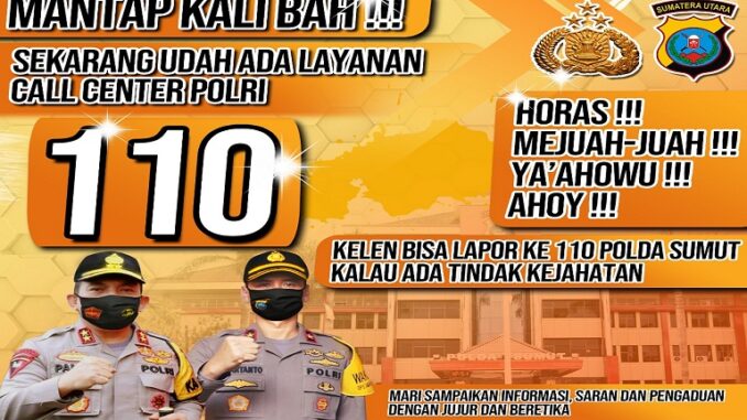 Layanan Call Centre Polisi 110