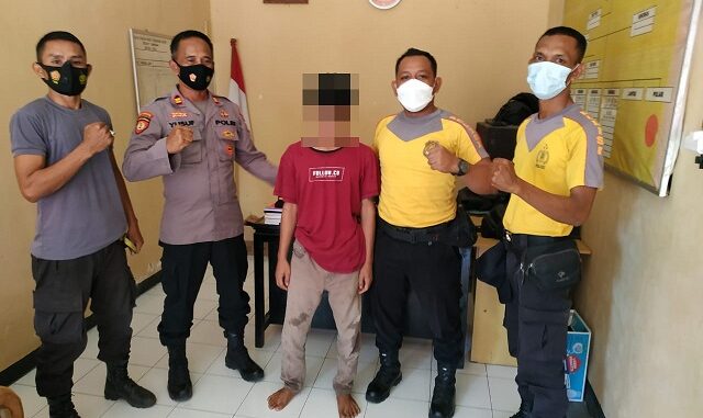 Polsek Utan Polres Sumbawa Polda NTB berhasil mengamankan seorang laki-laki berinisial H alias Hen