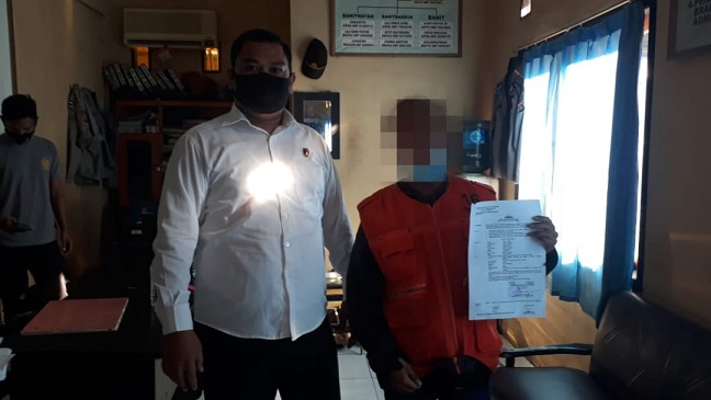 Tim Puma Polres Sumbawa Polda NTB berhasil menangkap satu orang terduga tindak pidana Pencurian dengan pemberatan (Curat), berinisial, Senin (29/03/21) pukul 11.00 wita.