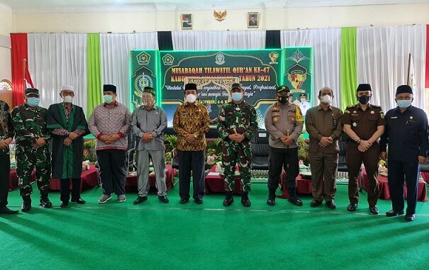 Pembukaan Musabaqah Tilawatil Qur'an (MTQ) ke 47 Tahun 2021 Kabupaten Simalungun