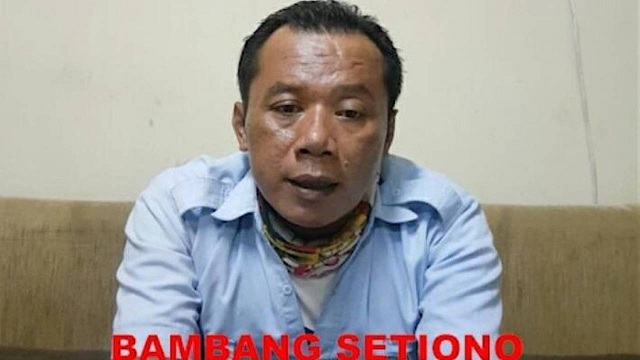 Terduga teroris Bambang Setiono/ist