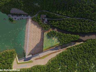 Desain Bendungan Budong-budong (Sumber: Humas Kementerian PUPR)