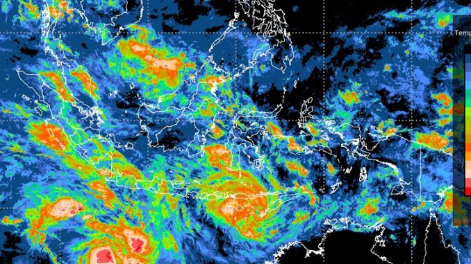 oto : BMKG telah merilis adanya dua bibit siklon tropis yang dapat berdampak pada cuaca ekstrem. Salah satunya potensi curah hujan lebat dan angin kencang di wilayah Nusa Tenggara Timur (NTT) pada sepekan ini, 3 – 9 April 2021. Hingga hari ini, Senin (5/4) (BMKG)