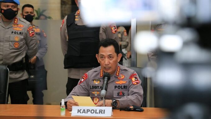 Kapolri Jenderal Polisi Listyo Sigit Prabowo