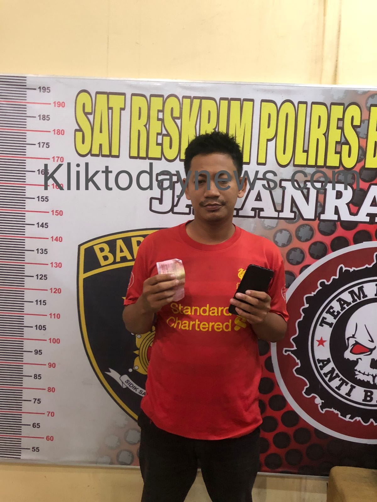 Kanit I Resum Polres Batu Bara Gulung Tersangka Judi Togel Online